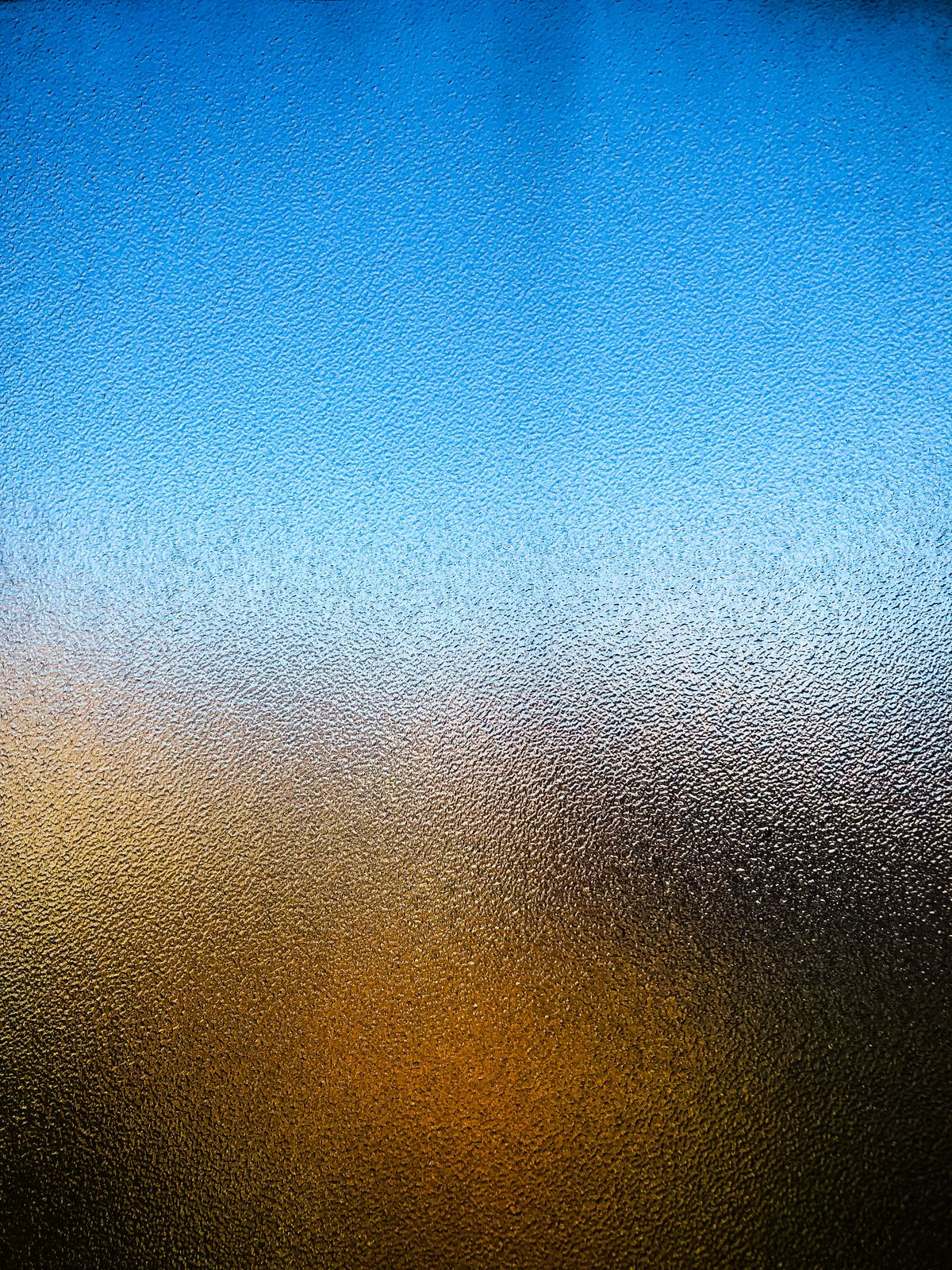 Glass surface finish close-up
